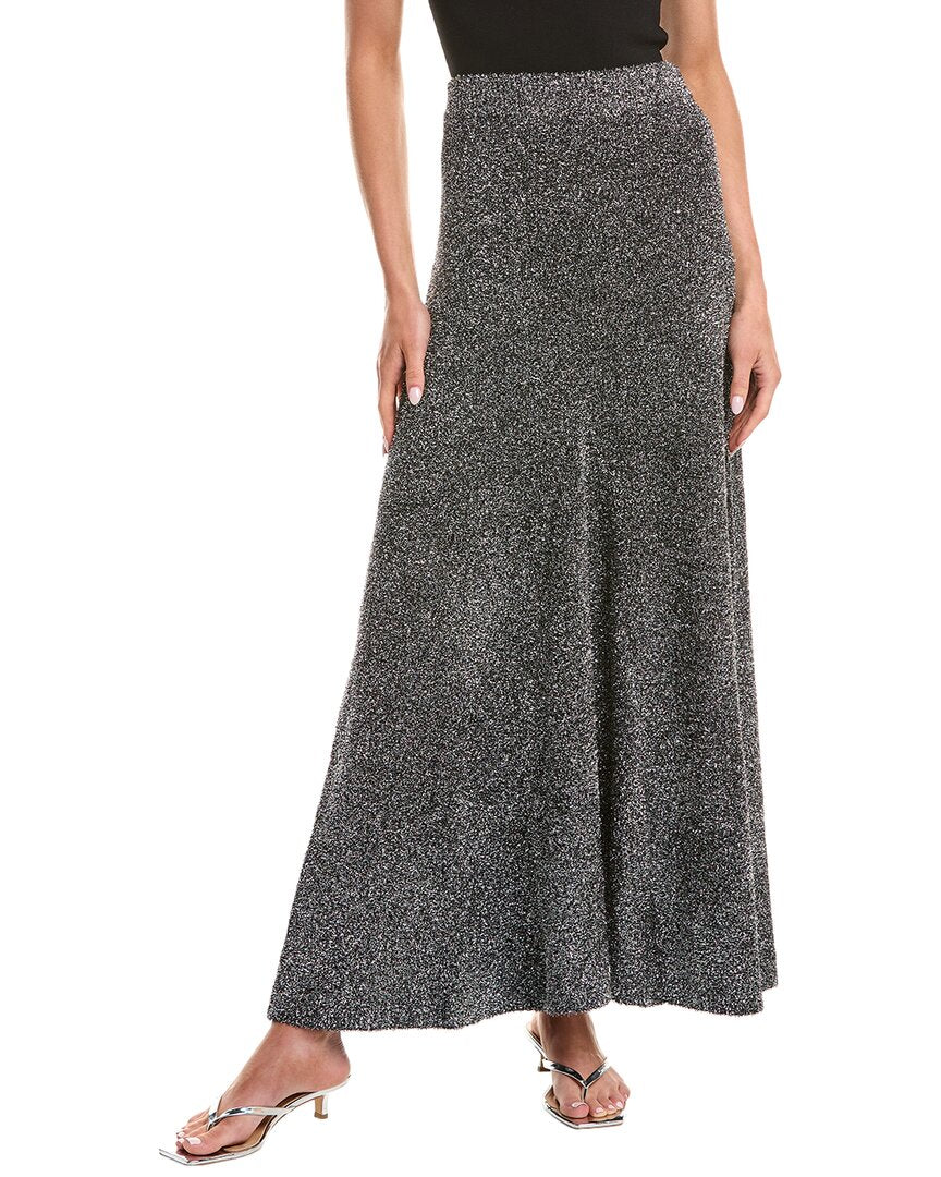 

Свитер-юбка Helmut Lang с люрексом, металлик