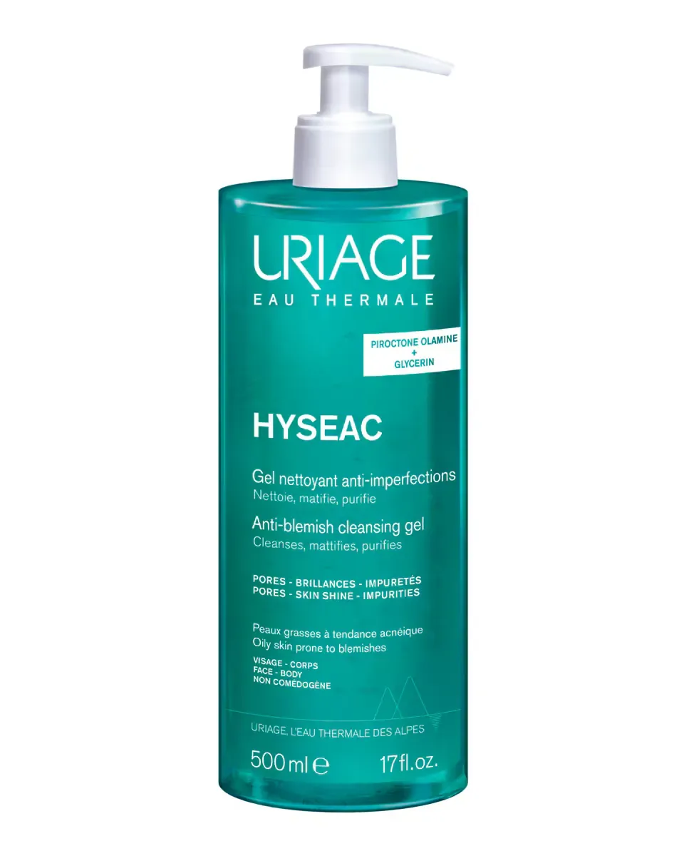 Гель для умывания Uriage — Hyseac, 500 мл