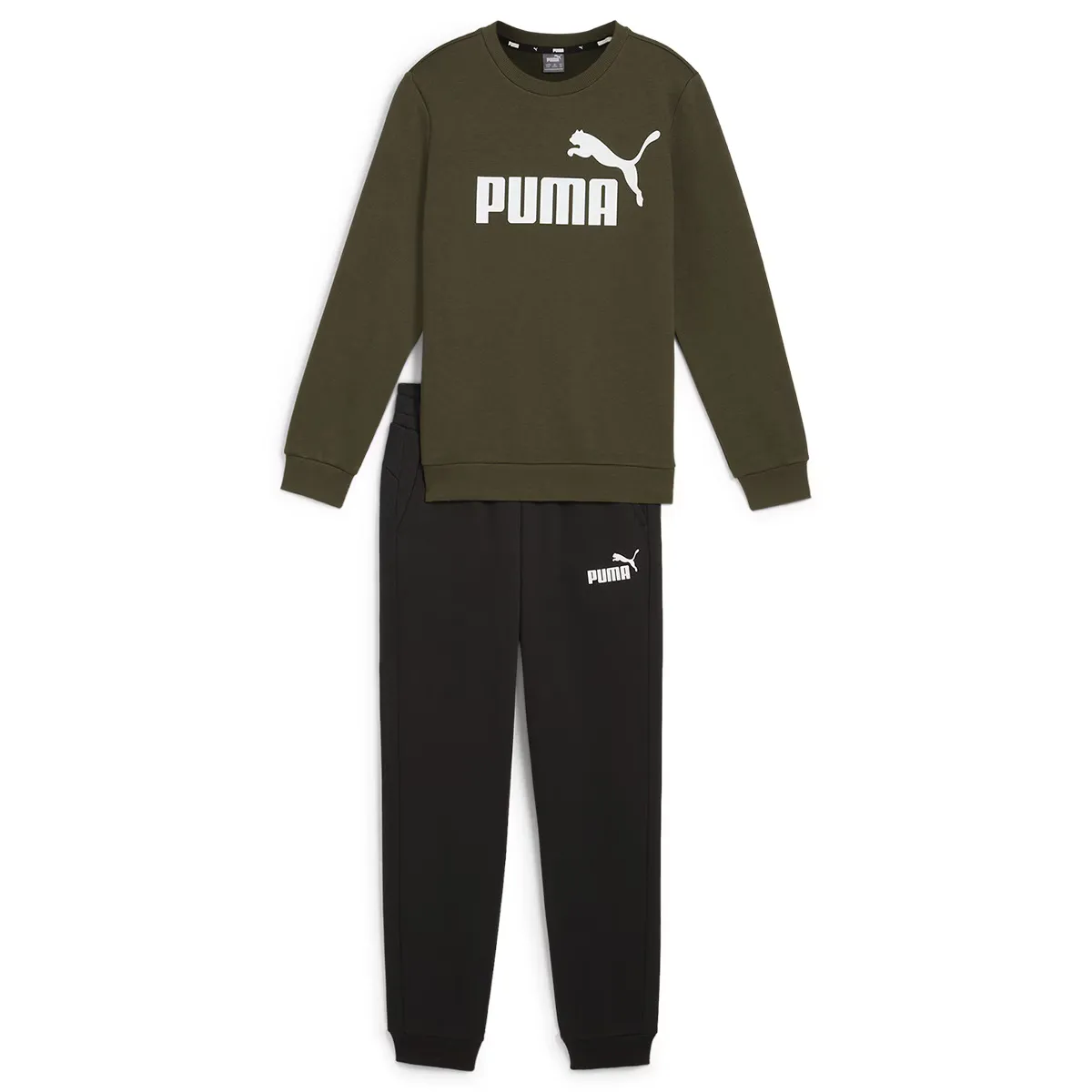 

Детский спортивный костюм No1 с логотипом FL B Puma, зеленый