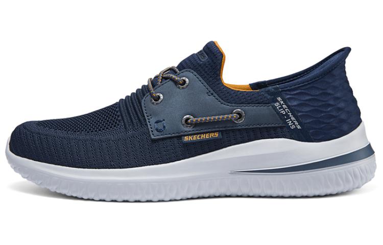 

Кроссовки Skechers Lifestyle Shoes Men Low-top Blue, цвет Navy