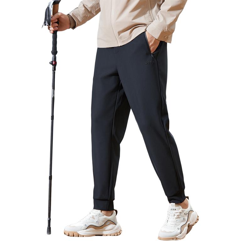 

Повседневные брюки Unisex Moderate Cuffed Jeep, phantom черный