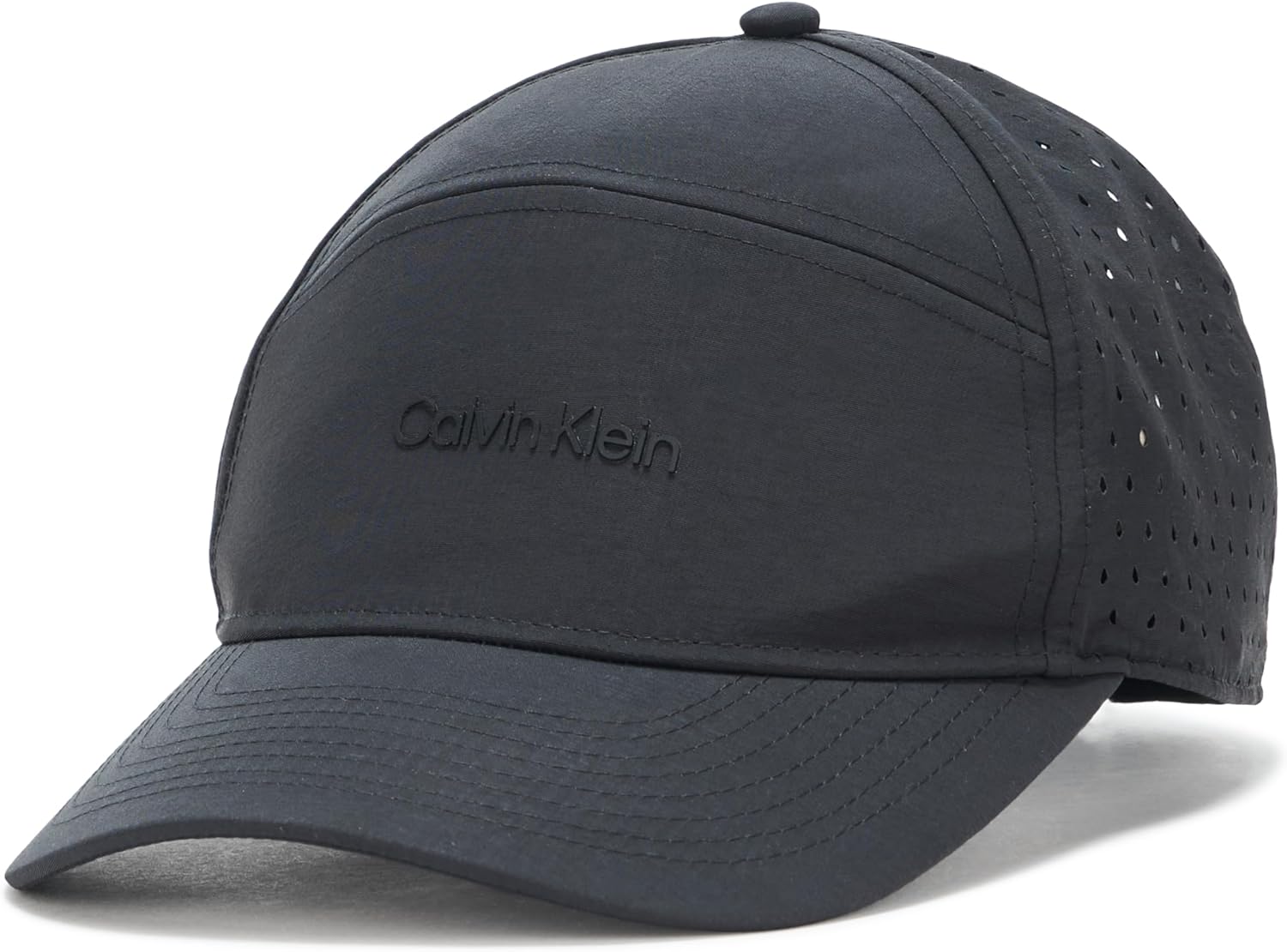 

Женская перфорированная теннисная кепка Calvin Klein с логотипом, Black