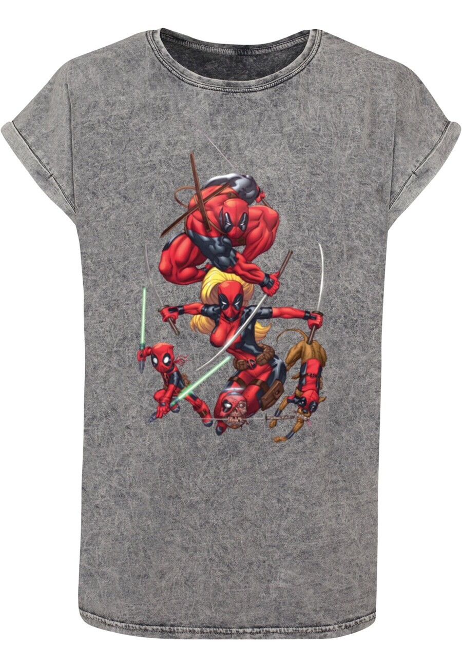 

Футболка ABSOLUTE CULT Shirt Deadpool - Family Group Swords, темно-серый