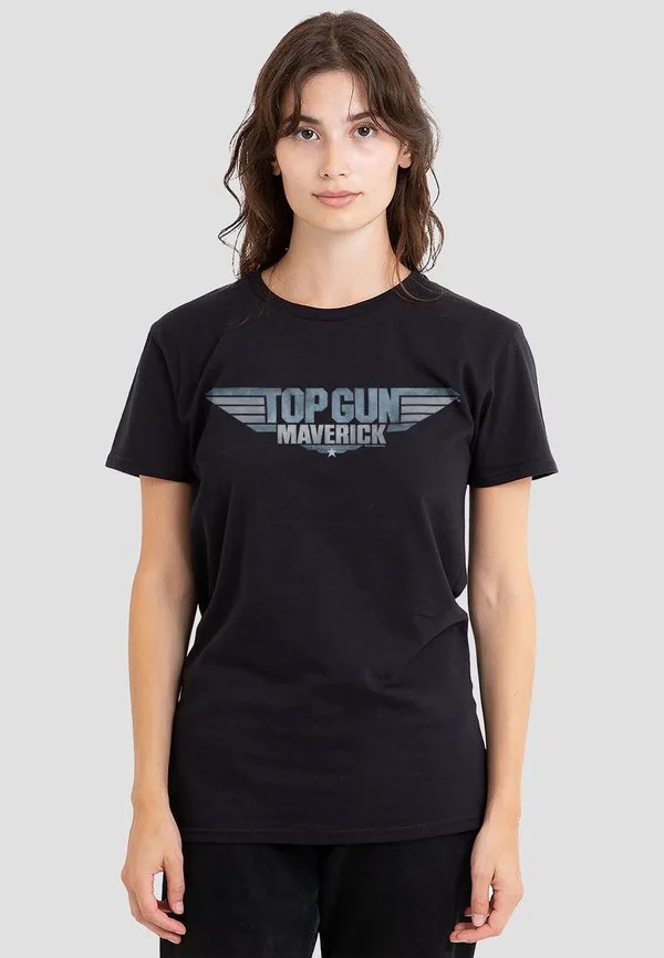 

Top gun: maverick, футболка с логотипом maverick. Cotton Soul, Black, Черный, Top gun: maverick, футболка с логотипом maverick. Cotton Soul, Black