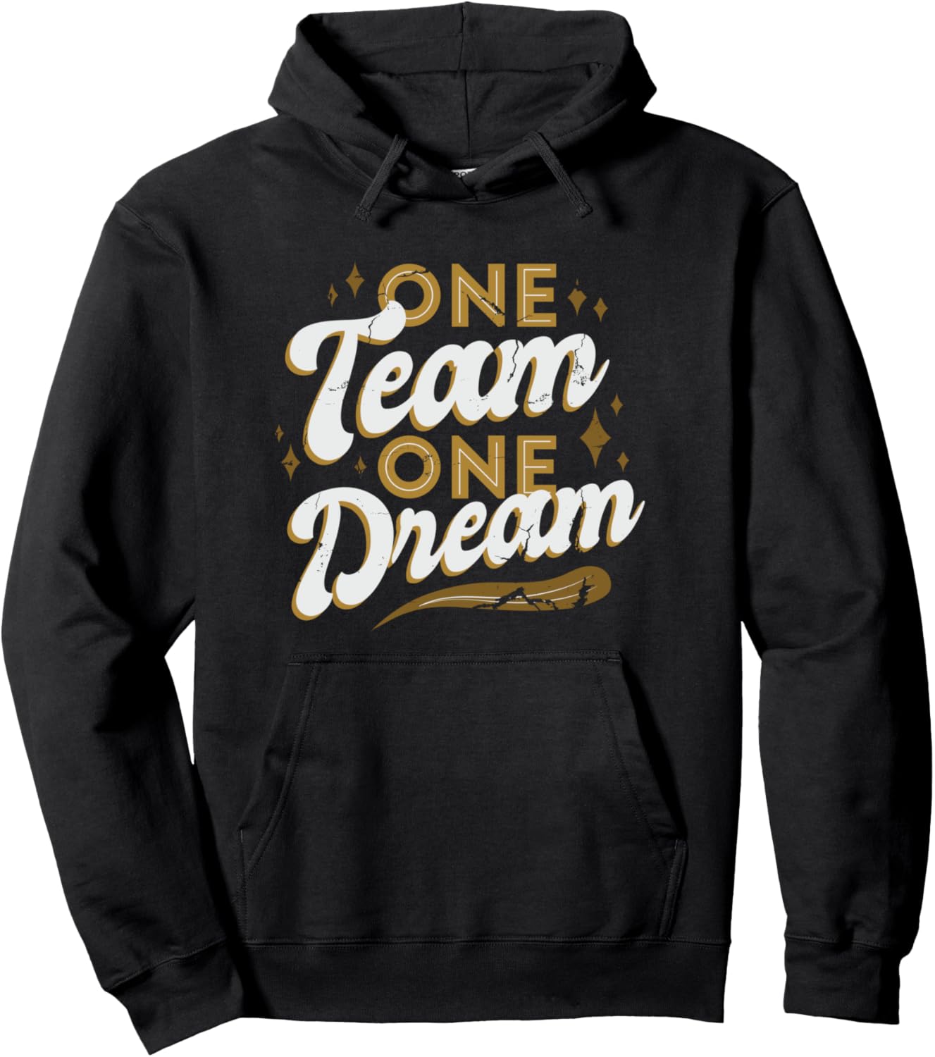 

Худи «Одна команда - одна мечта» One Team One Dream Designs, черный