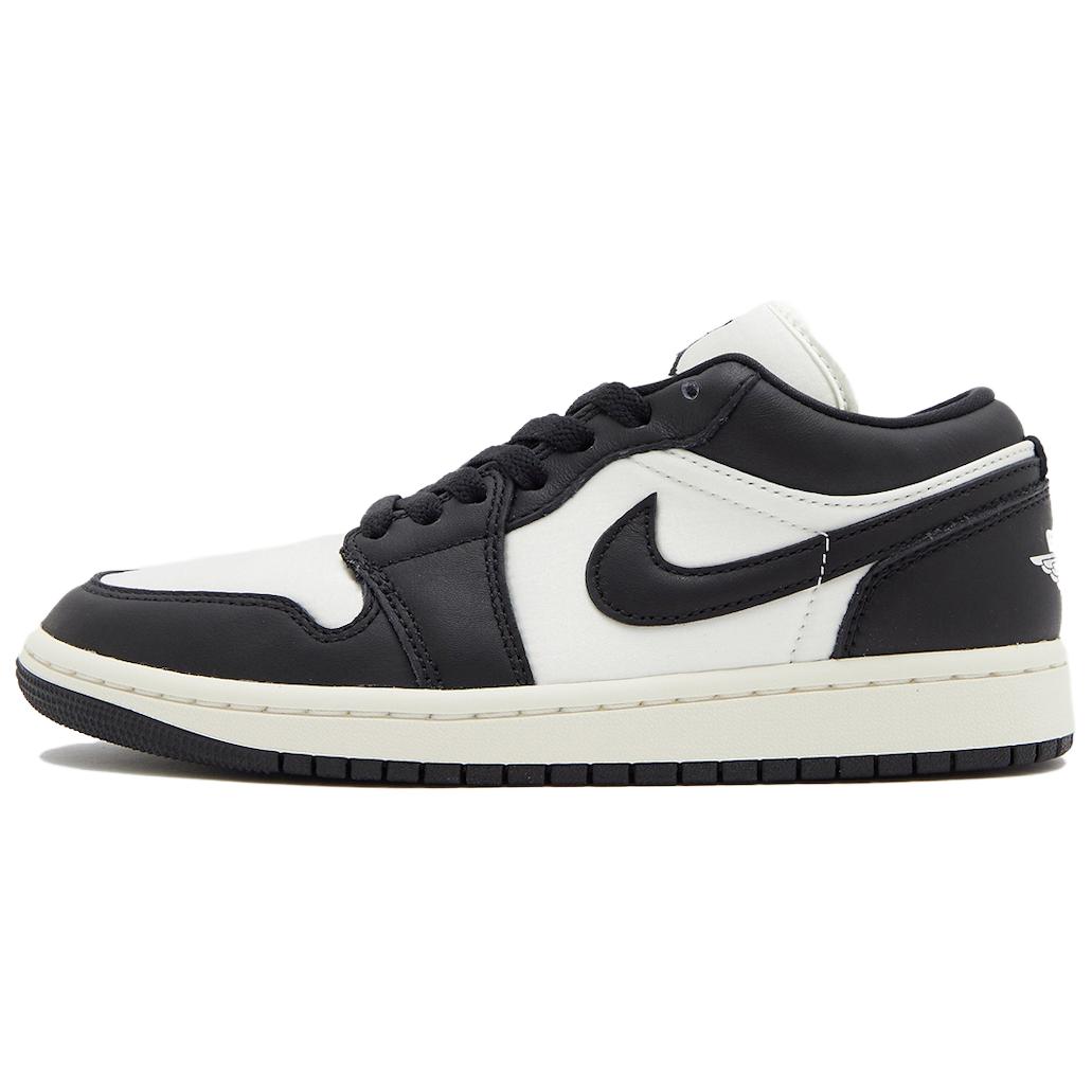 

Jordan Низкие кеды Vintage Panda женские - черно-белые, цвет Black White