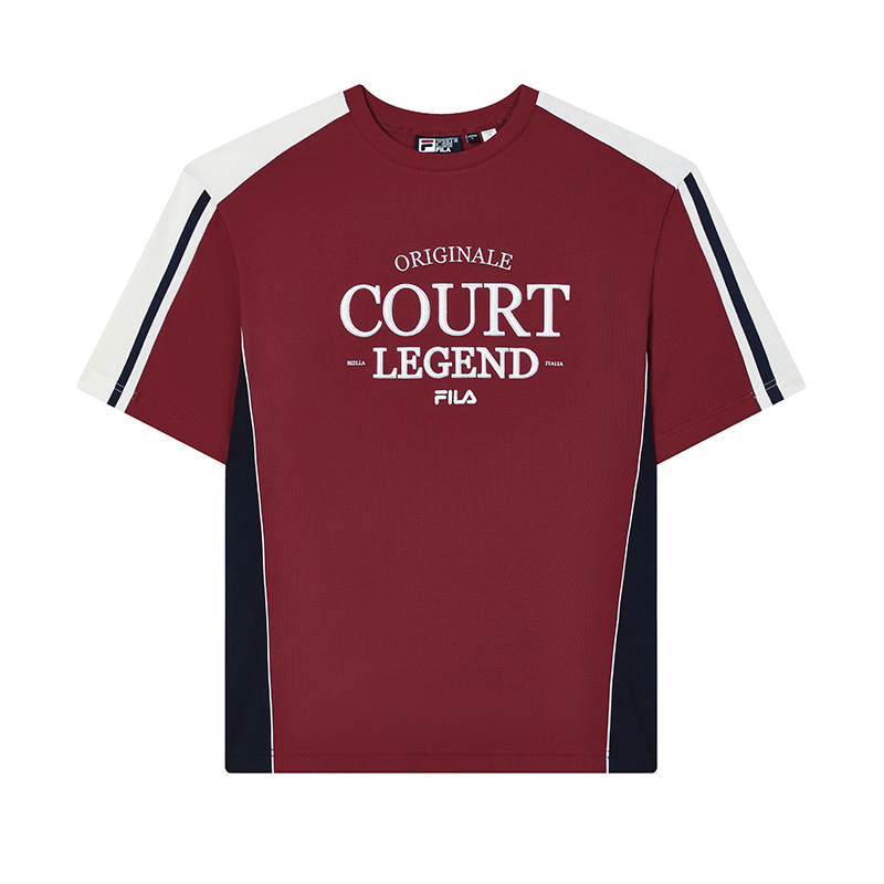 

FILA Футболка мужская туманно-красная, Красный, FILA Футболка мужская туманно-красная