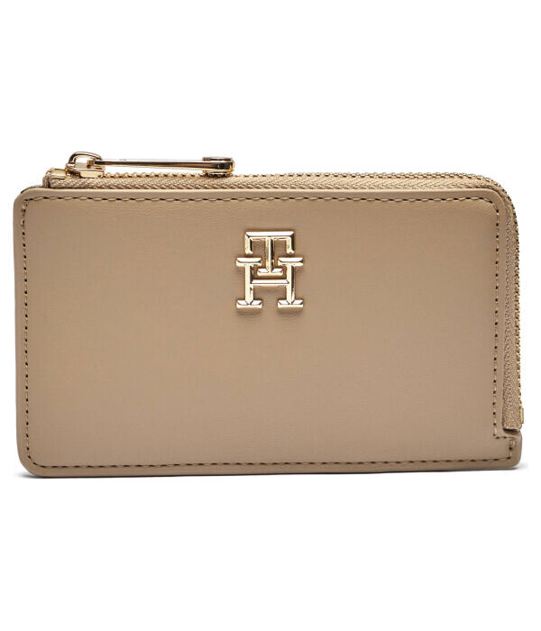 

Кошелек женский Tommy Hilfiger с монограммой, бежевый