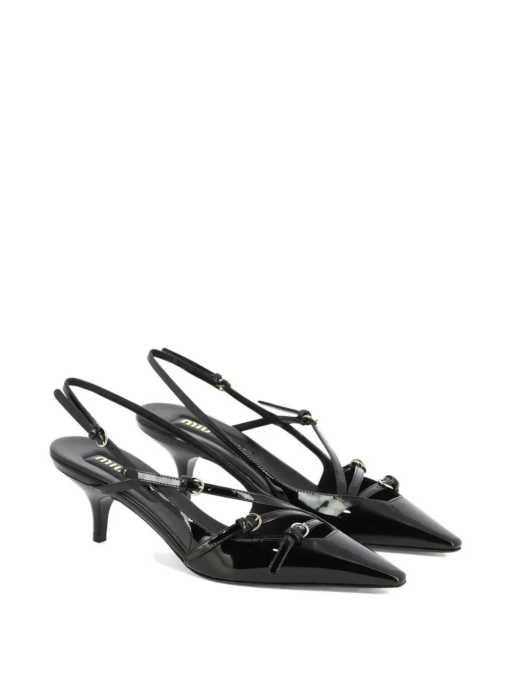 Туфли Миу Миу Блэк MIU MIU, черный