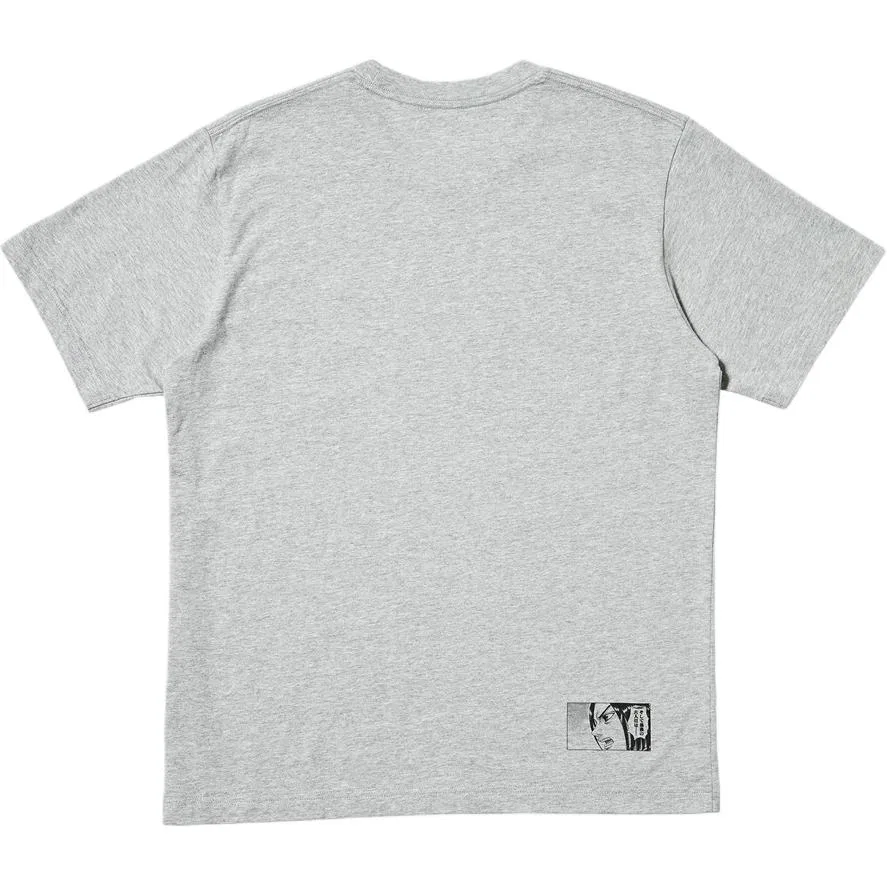 Футболка x JIYINGSHE, LIANMINGKUAN SS26 Unisex UNIQLO, Gray — фото 3