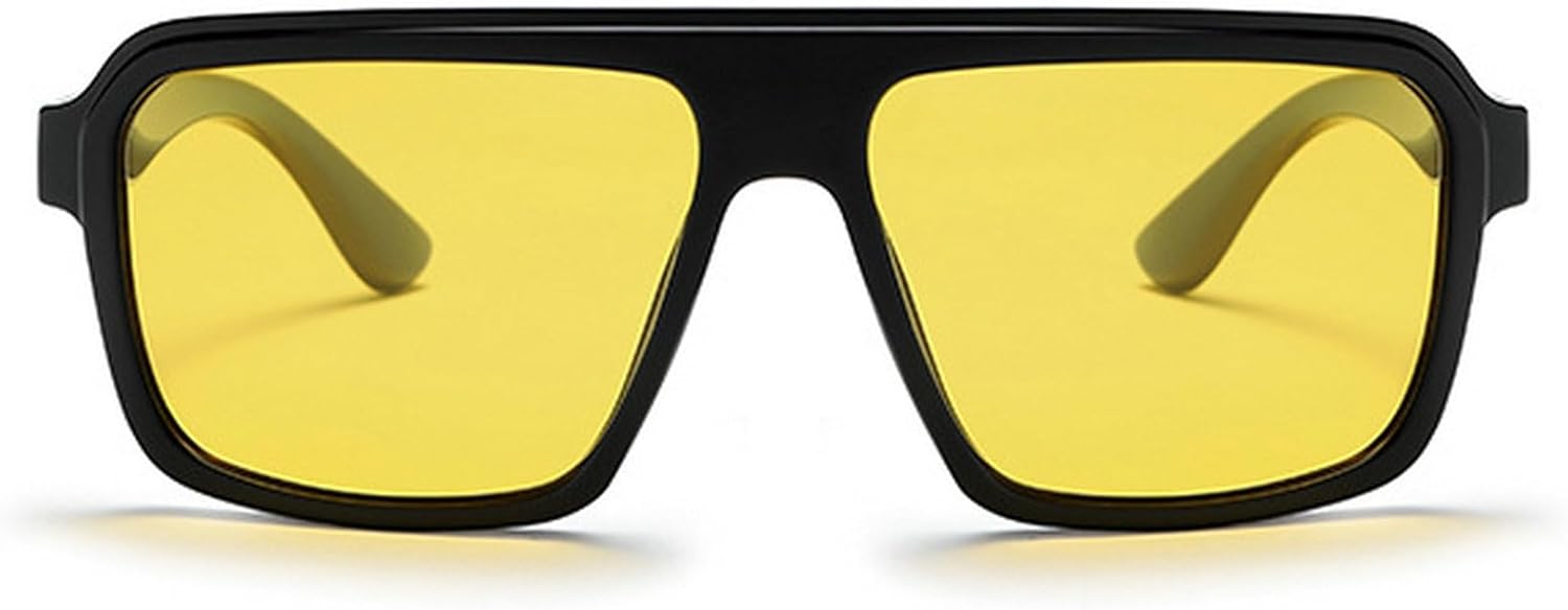 

Ретро-солнцезащитные очки большого квадратного размера с поляризацией для женщин и мужчин в винтажном стиле 70-х годов. Классические большие солнцезащитные очки-пилот mincl, C6