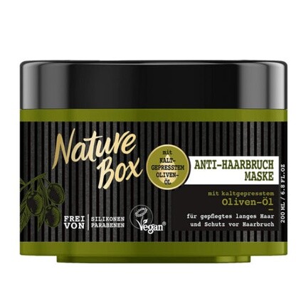 

Nature Box Крем против ломкости волос с оливковым маслом 200 мл, Серый, Nature Box Крем против ломкости волос с оливковым маслом 200 мл