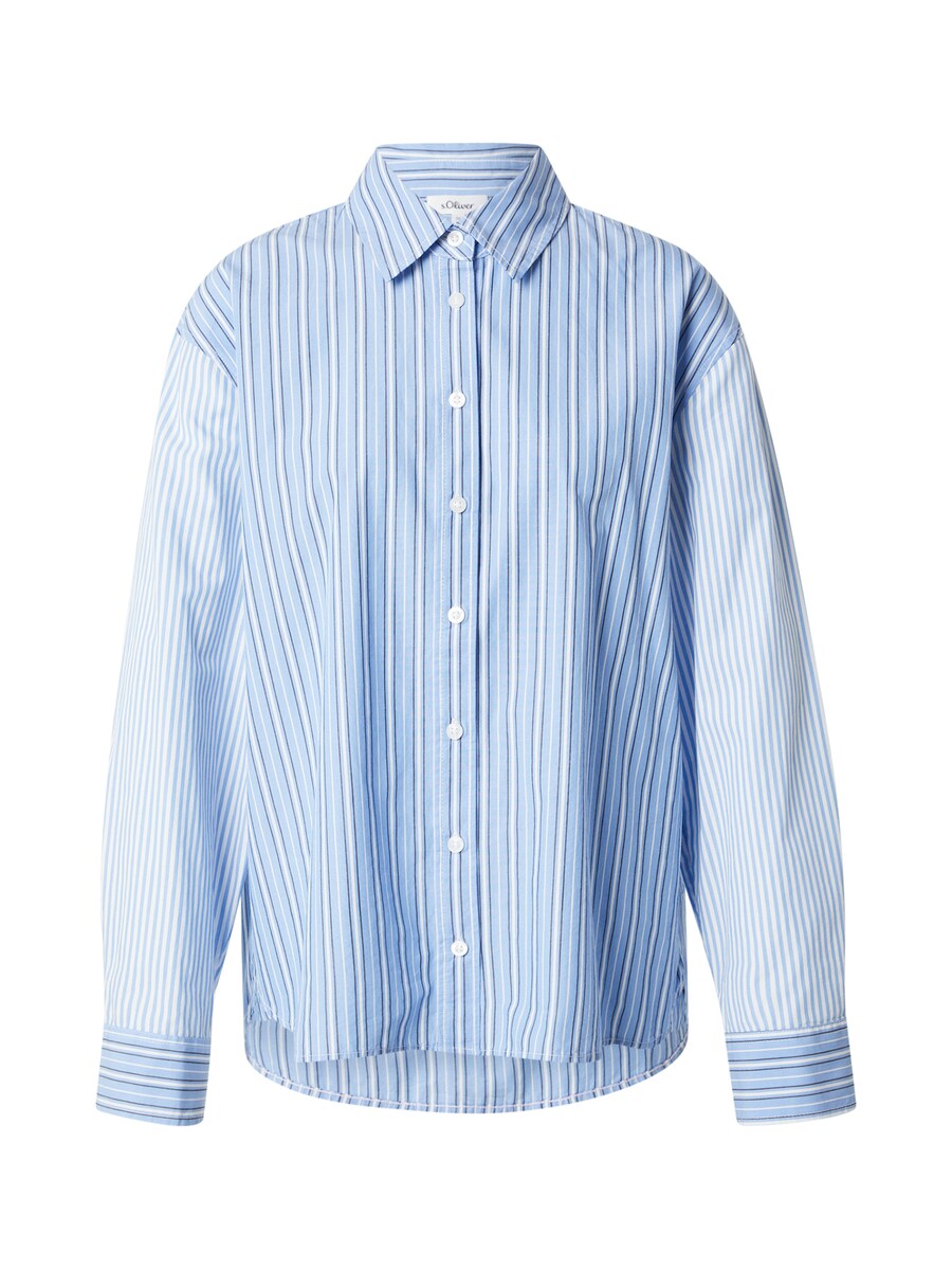 

Блуза s.Oliver, цвет Light blue/Dark blue