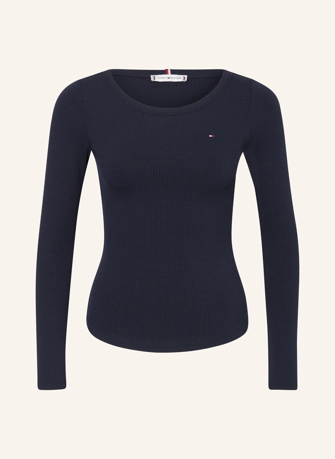 

Лонгслив TOMMY HILFIGER, темно-синий