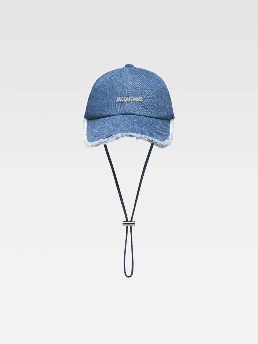 

Потертая бейсболка Ла Каскетта Артишо Jacquemus, синий