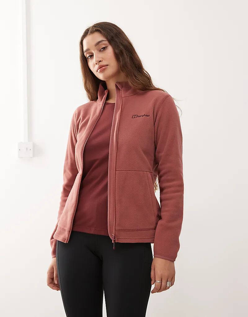 

Женская куртка Berghaus Midlayer Prism 2.0 Micro Interactive на молнии красного цвета