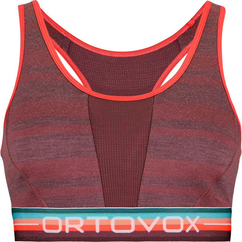 

Женский спортивный бюстгальтер 185 Rock'N'Wool Ortovox, красный