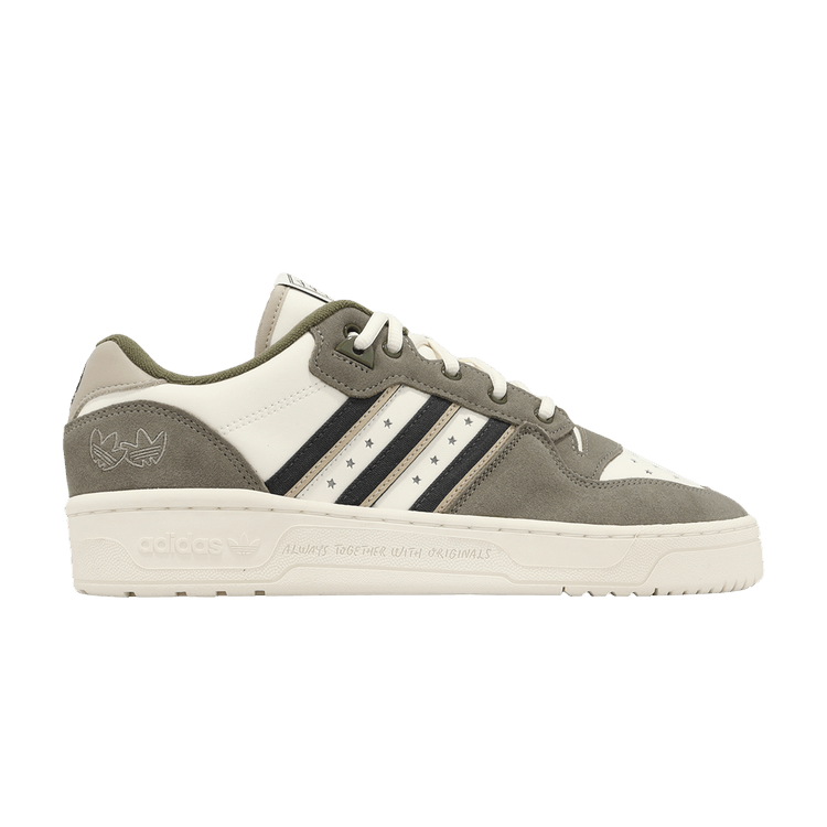 

Кроссовки adidas Yu Nagaba x Rivalry Low 'Always Together - Silver Pebble', серый
