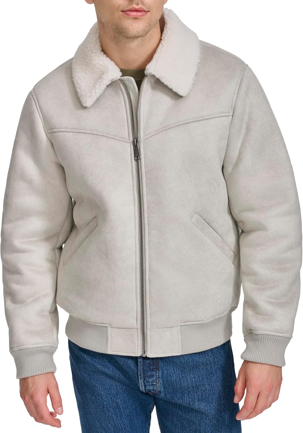 

Мужская куртка-бомбер Levi's из искусственной овчины в стиле вестерн, Tundra