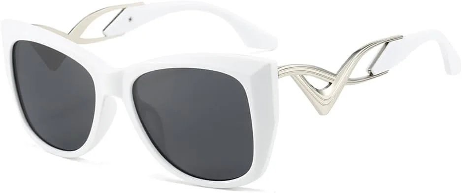 

Мужские солнцезащитные очки большого размера в стиле ретро, ​​яркие очки с защитой от УФ-излучения UV400, женские очки конфетных цветов в оправе VFDHN, 10