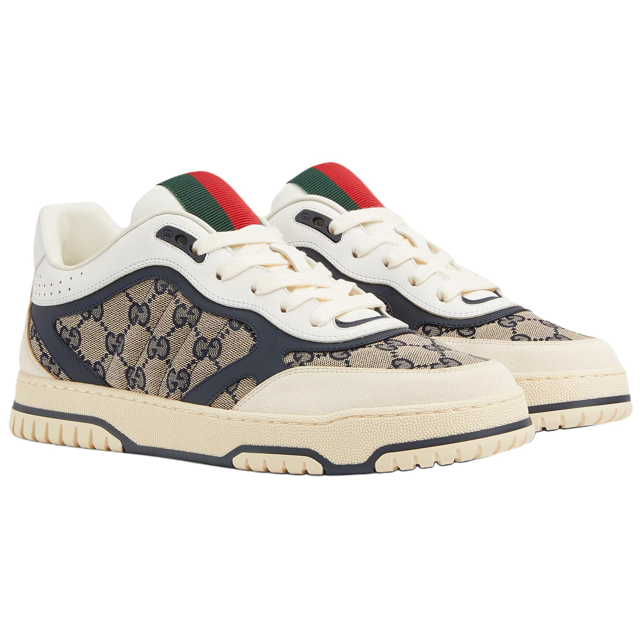 Футболка GUCCI 'GG Canvas Beige Ivory Blue' — фото 3
