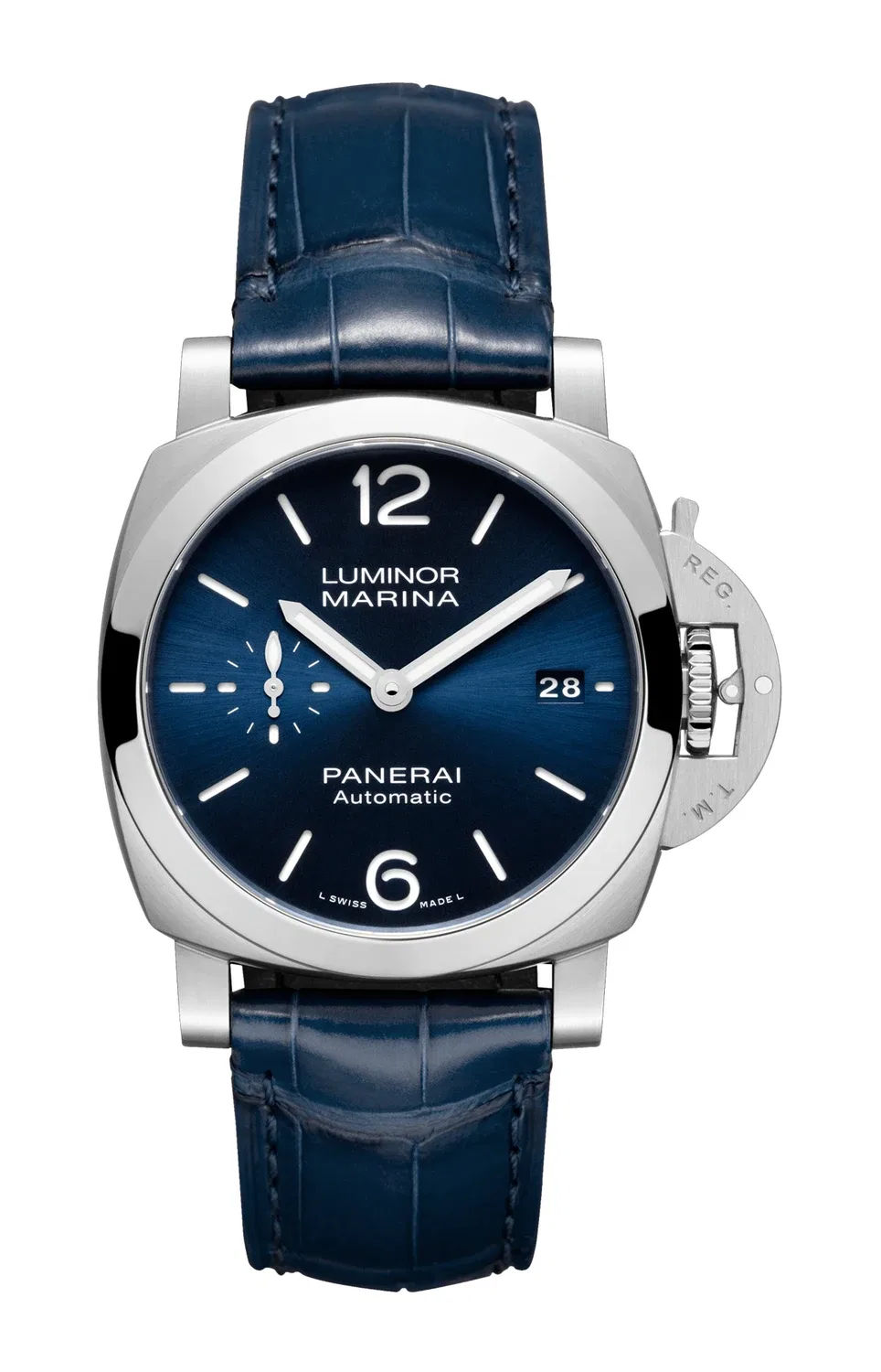 ЛЮМИНОР КУАРАНТА - PAM01370 PANERAI, серебряный