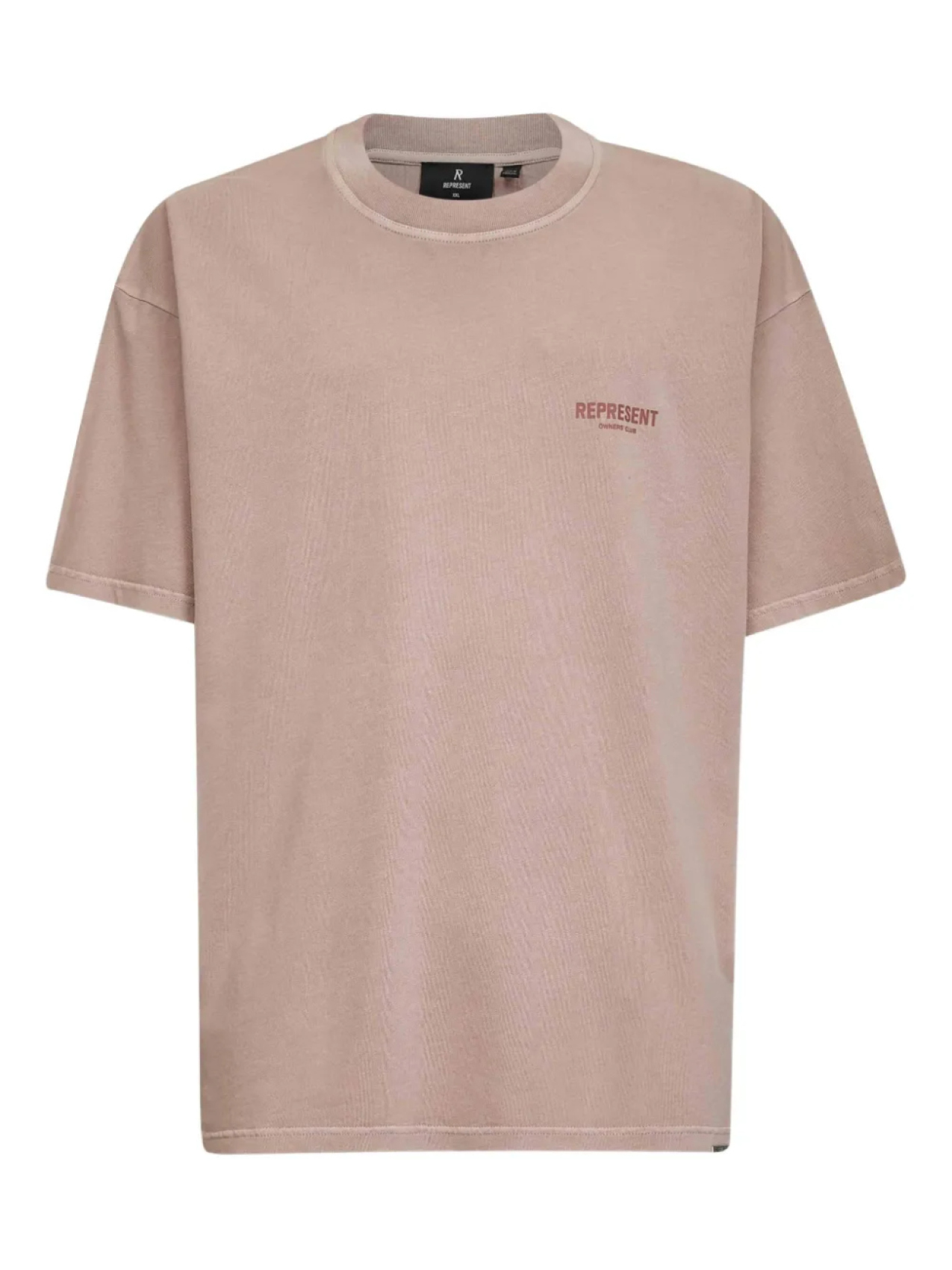 

Футболка из хлопка с логотипом Represent, розовый