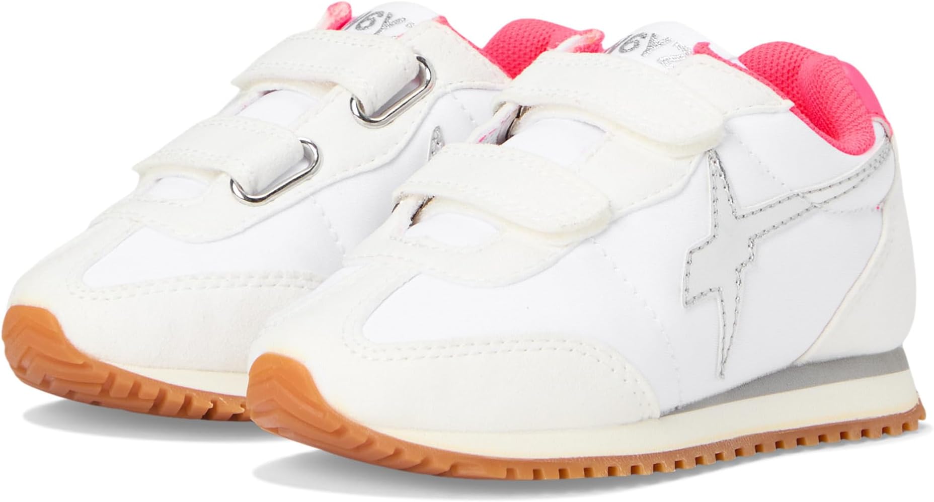 

Кроссовки Naturino SAMOA VL-J., White-Silver-Fuchsia Fluo