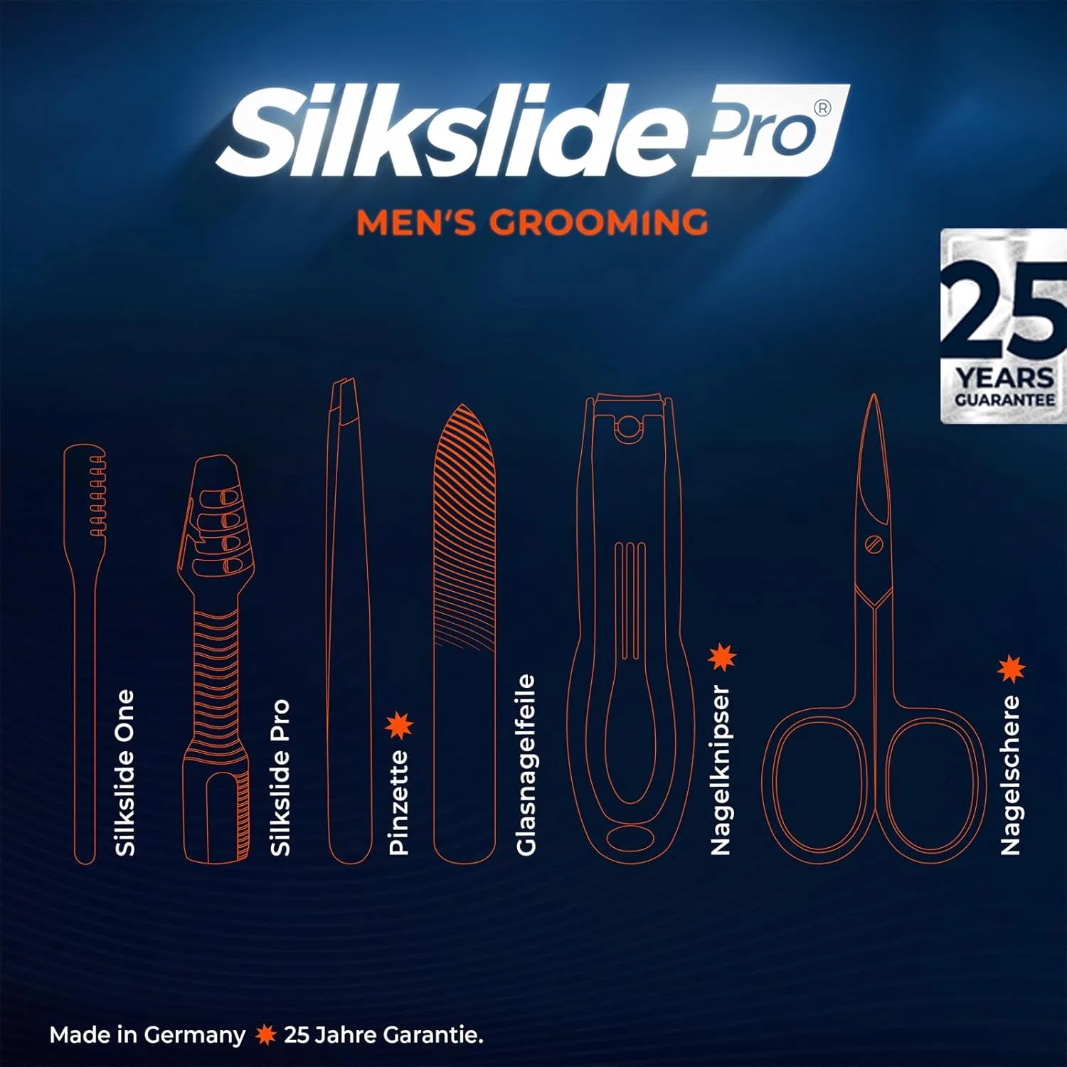 Мужской набор для ухода «Pro Edition» от Silkslide Pro ‎Silkslide — фото 2