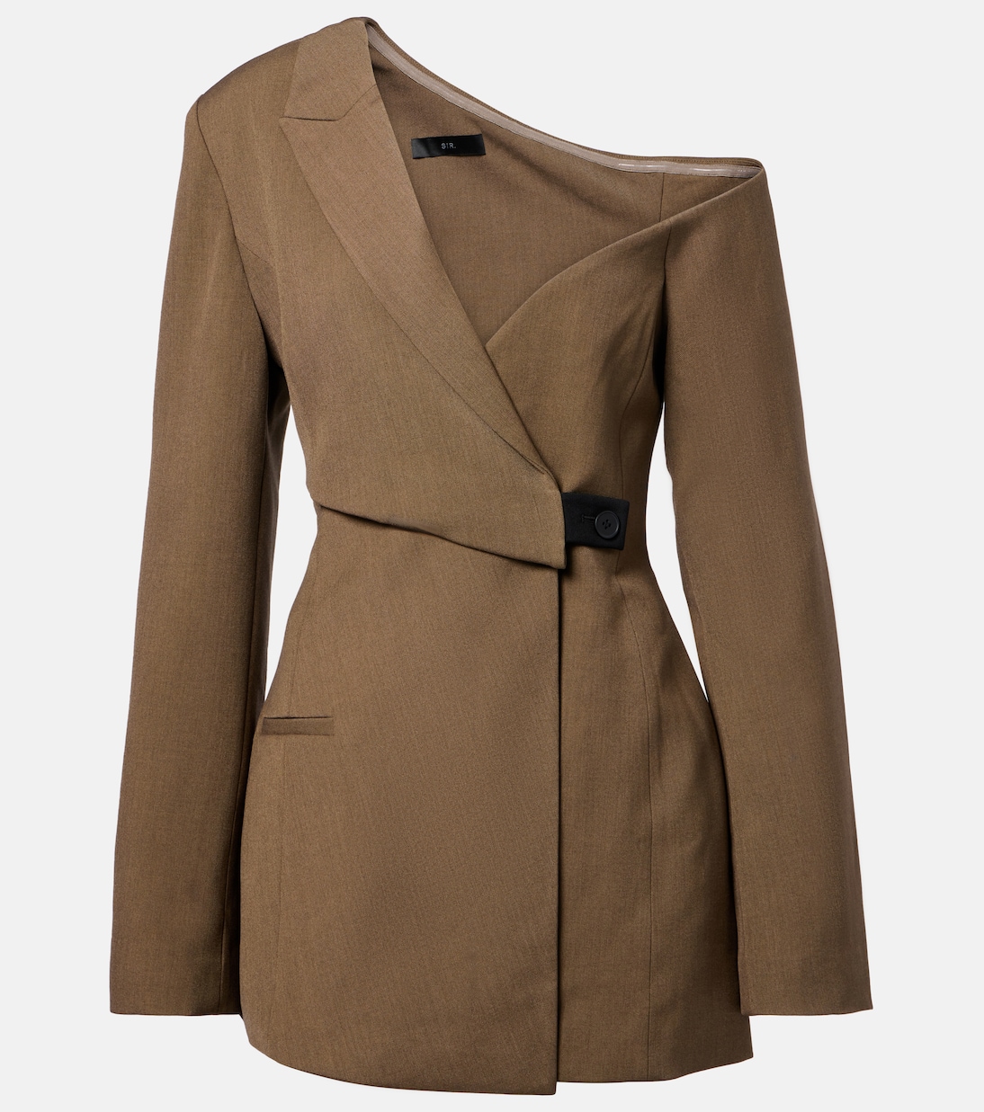 

Асимметричное мини-платье Sartoria SIR, Chocolate Marle