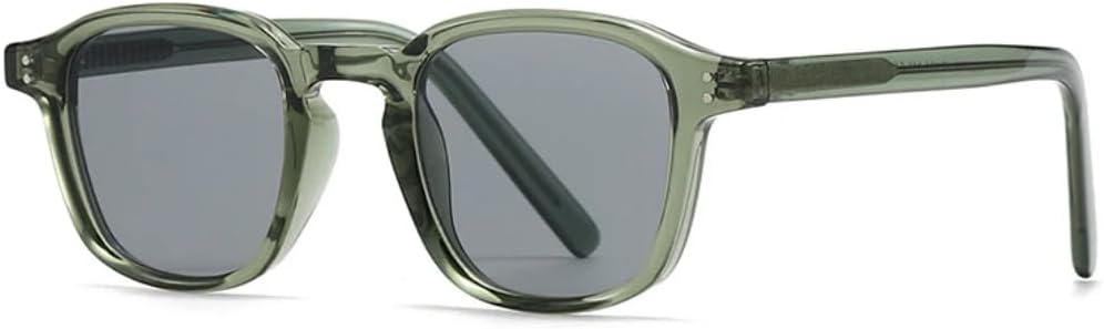 

Популярные модные женские солнцезащитные очки класса люкс в стиле ретро с заклепками, модные мужские темно-зеленые солнцезащитные очки с защитой от УФ-излучения UV400 SZVVBKK, Green Grey