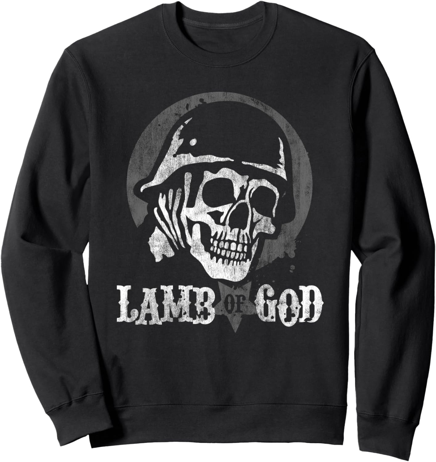 

Агнец Божий - Платон. Винтажная толстовка, черная Lamb Of God Official