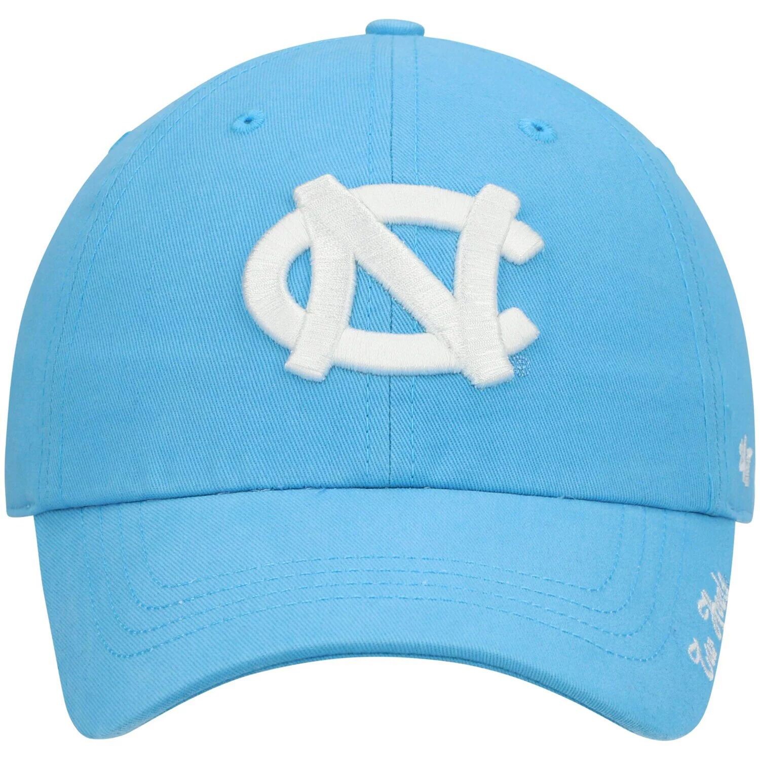

Женская регулируемая шляпа с логотипом Carolina Blue North Carolina Tar Heels 2047 года Miata Clean Up