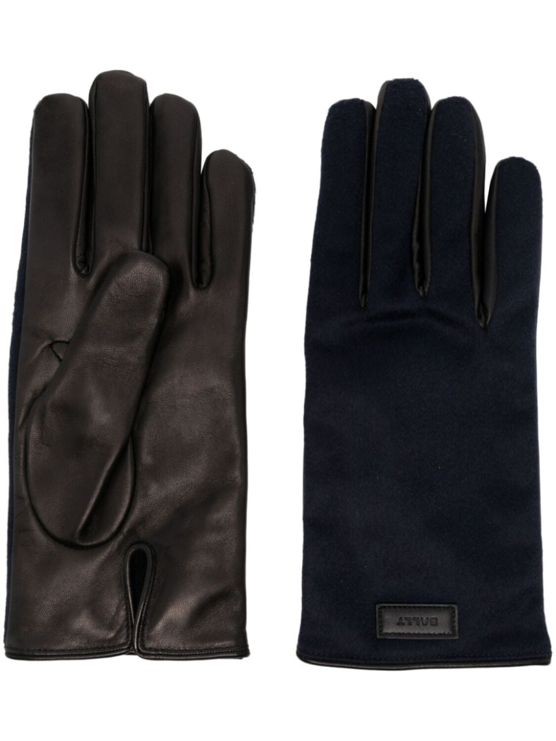 

Bally перчатки с логотипом, синий