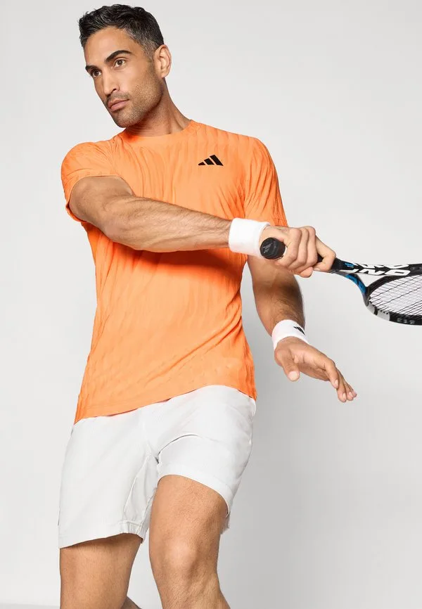 Спортивная футболка freelift Adidas Performance, Pure Orange — фото 4