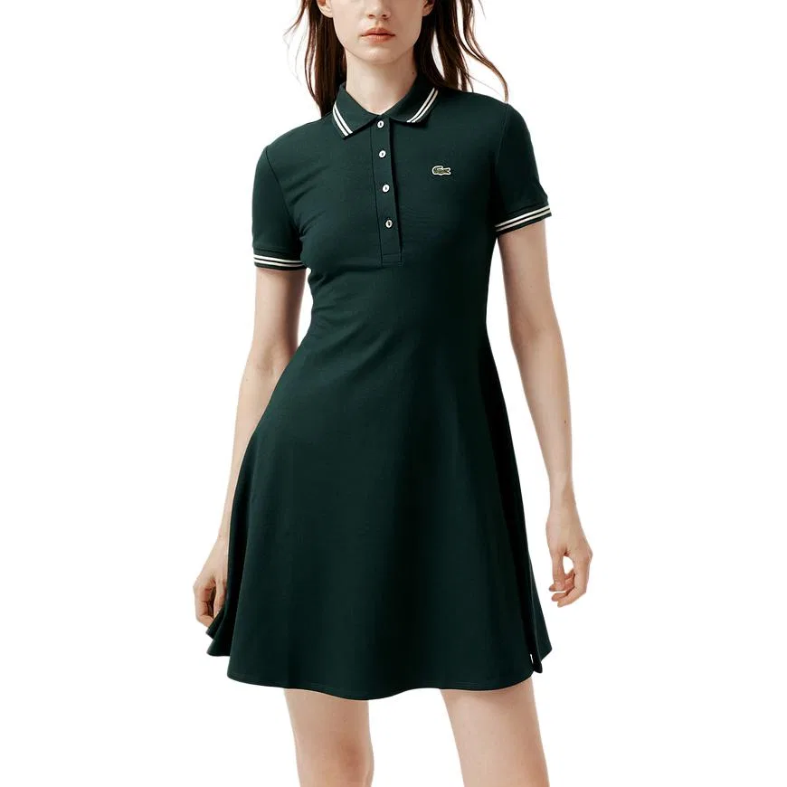 Платье поло Lacoste, классический воротник, 3UI — фото 3