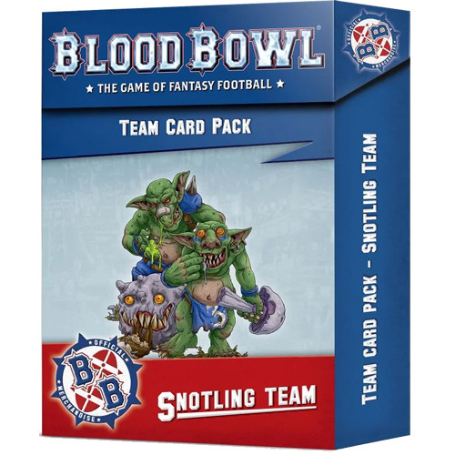 

Миниатюра Games Workshop Blood Bowl: Snotling Team Card Pack