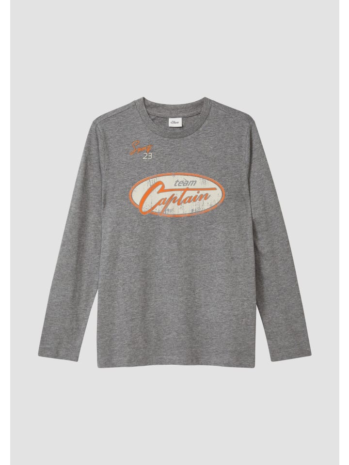 

s.Oliver Футболка цвета 95W0_сланцево-серый