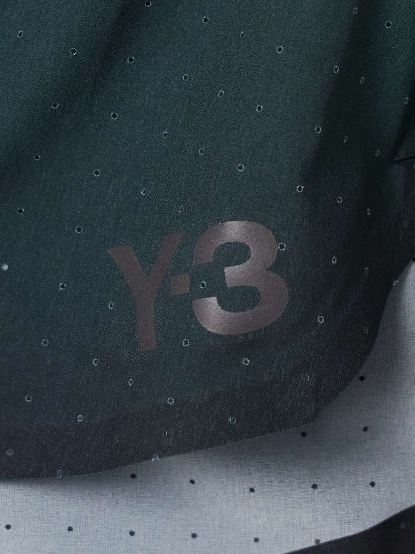 Шорты Y-3 из переработанной сетки с эффектом омбре Adidas Originals, синий — фото 3