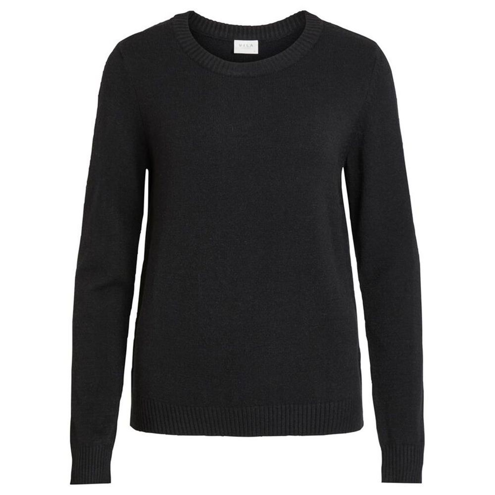 

Черный вискозный свитер Vila Clothes
