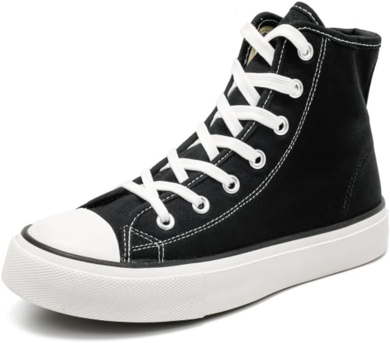 

Белые кроссовки OPOEE для женщин, высокие кеды из ткани, шнуровка, повседневные теннисные кроссовки, мужские тканевые кроссовки, женские кроссовки