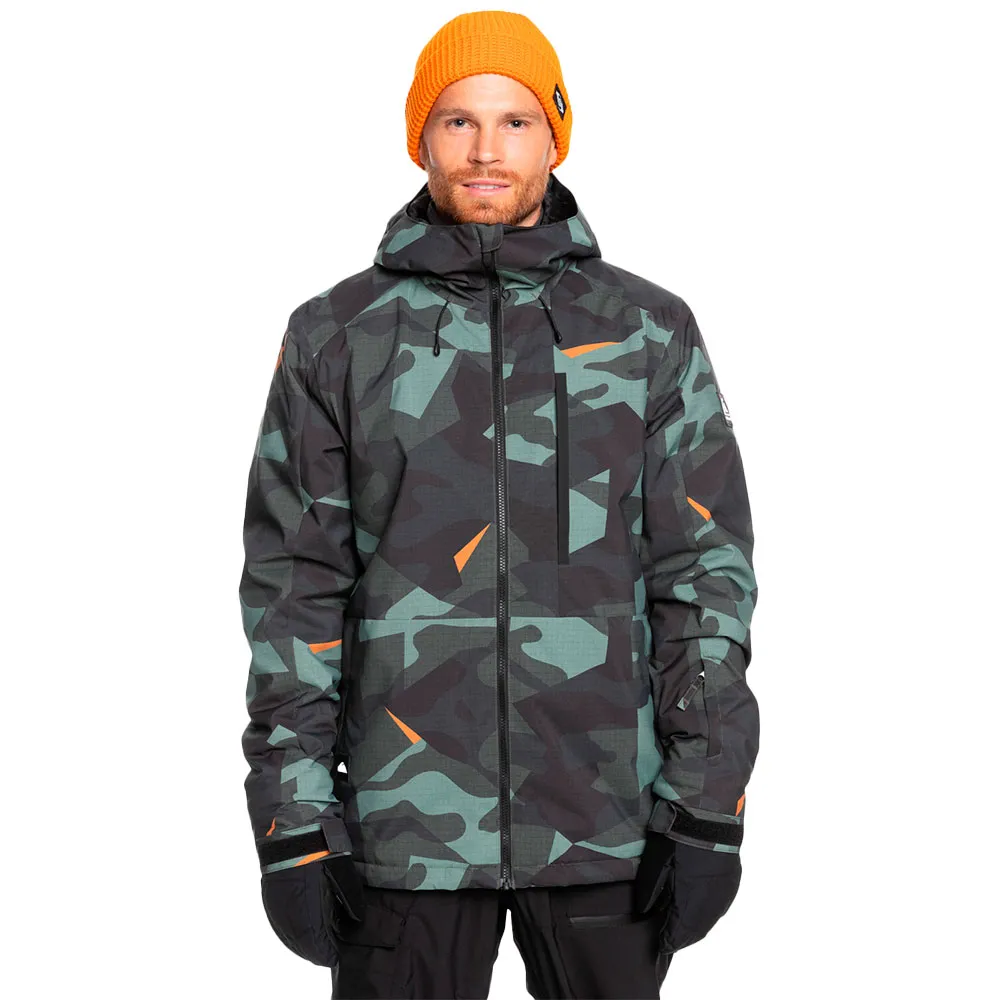 

Куртка Quiksilver Mission Printed, серый