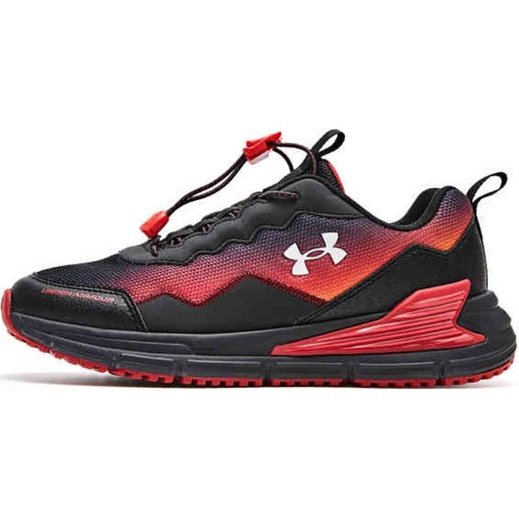 

Низкие детские кроссовки для бега Under Armour, черный/красный