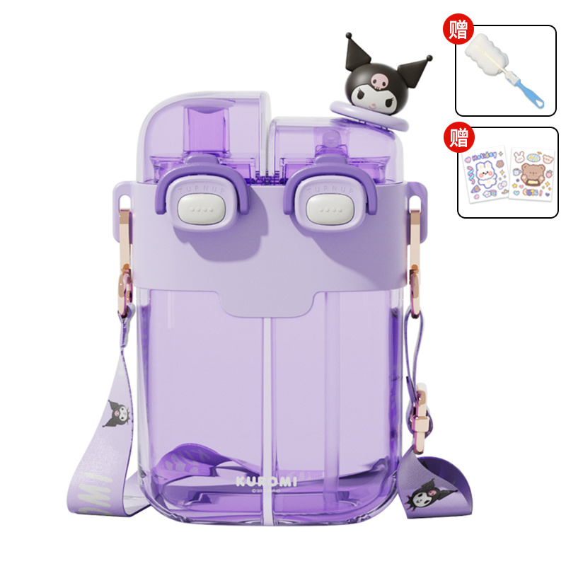 Пластиковые стаканы для воды 500 700ml Sanrio, фиолетовый — фото 4