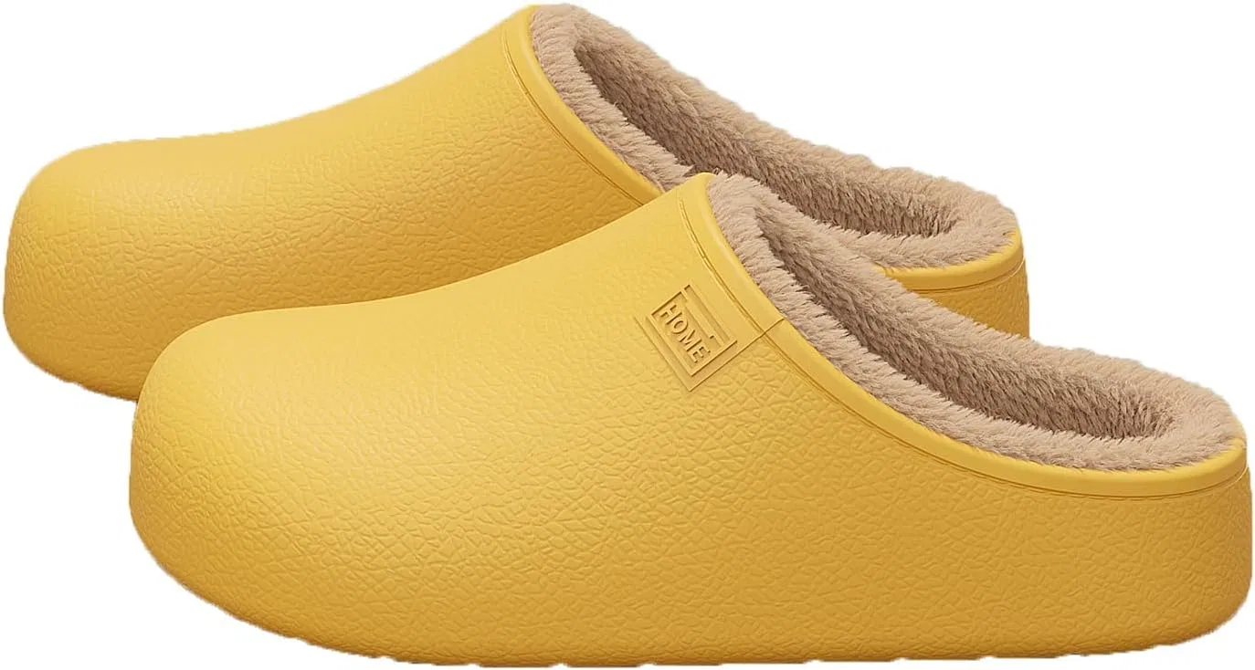 Лоферы замшевые мужские Leather Casual Shoes, желтый HOUDBDOL