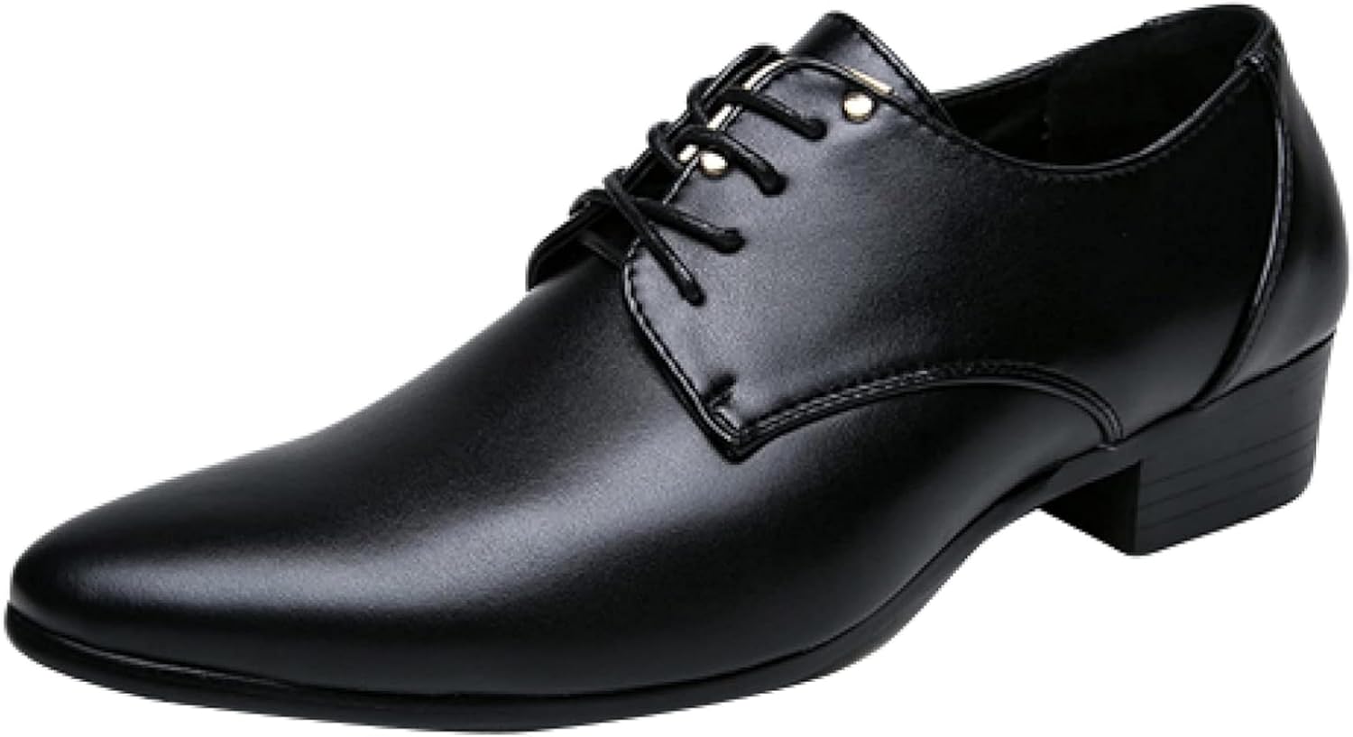 

Мужские туфли OXCOWNIU на шнуровке, элегантные формальные туфли, заостренные кожаные оксфорды для свадьбы и вечеринки, стиль для мужчин, черный