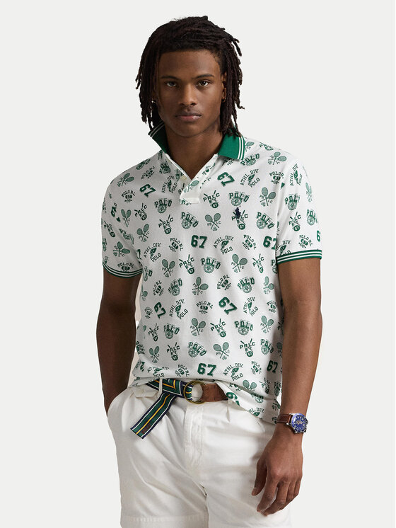 

Рубашка-Поло с завышенной талией 710963484001 Polo Ralph Lauren, белый