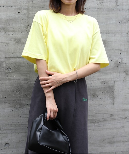 

Футболка с круглым вырезом и коротким рукавом, хлопок United Athle, светло-желтый