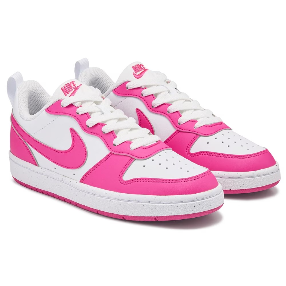

Детские кроссовки Nike Court Borough Recraft Low Top, big kid, розовый/белый