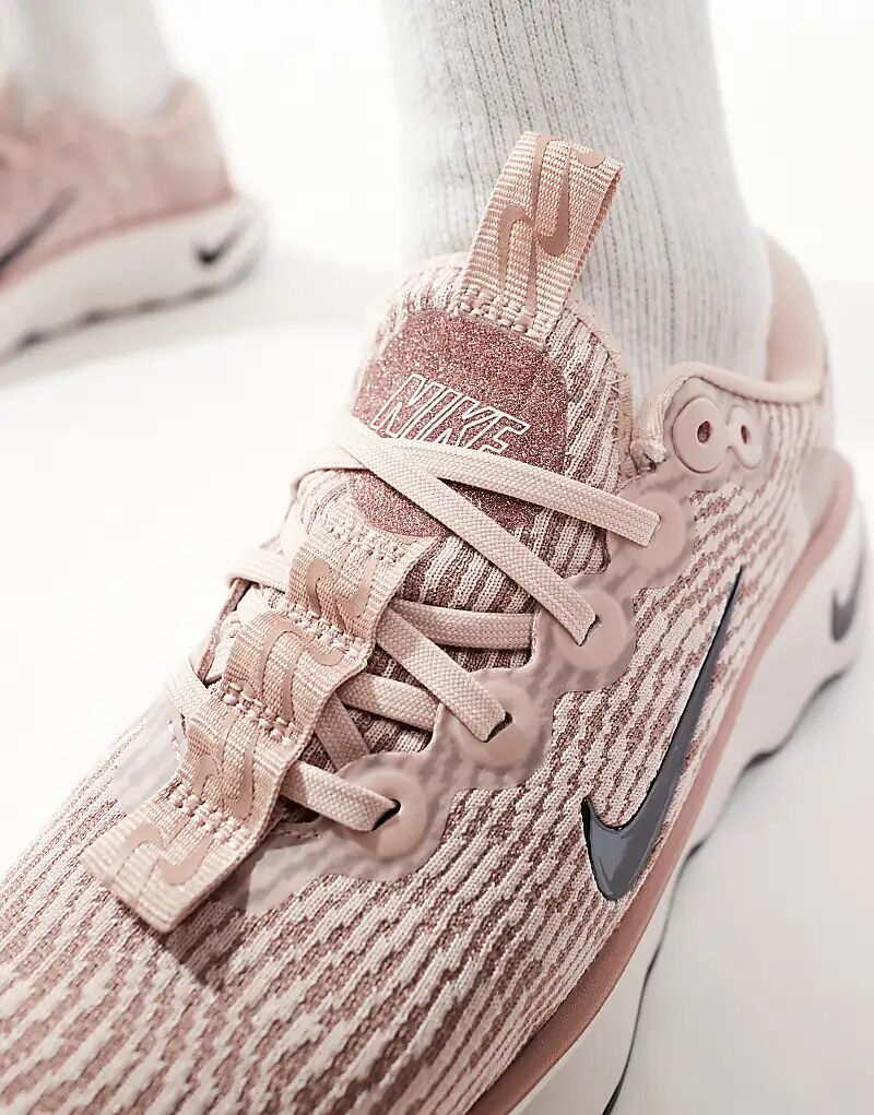 Кроссовки премиум-класса Motiva розового цвета Nike Training — фото 4